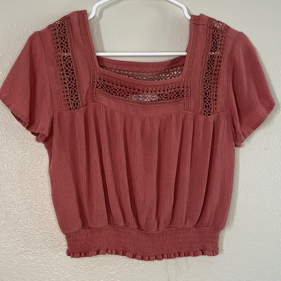 Arizona brand crop top. Dusty rose color. Size small. - Picture 1 of 1